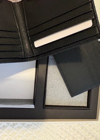 Emporio Armani Siyah Erkek Kartlık ve Cüzdan - Görsel 2