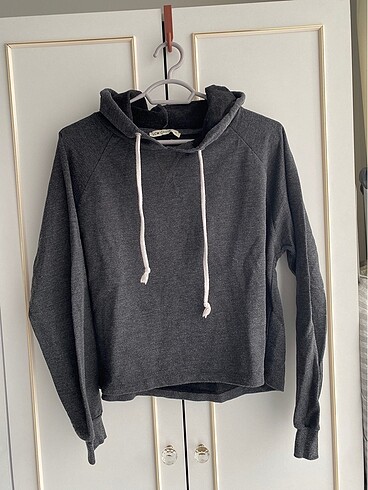 Siyah sweatshirt sweat