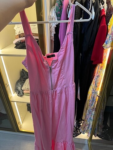Trendyol & Milla 1 kez giydim günlük pembe elbise