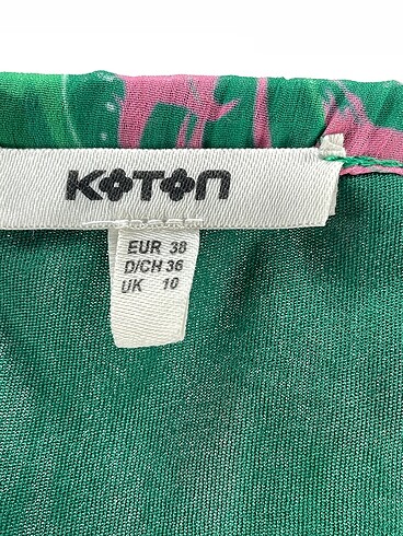 38 Beden çeşitli Renk Koton Kısa Elbise %70 İndirimli.