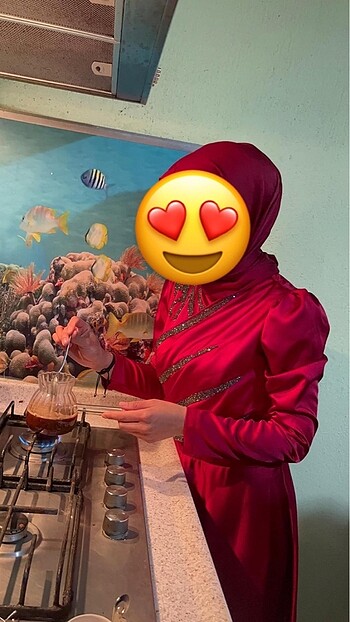 Kırmızı Abiye