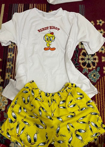 s Beden Tweety Pijama Takımı