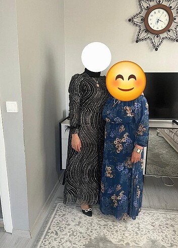 Kayıtlı elbise sim paletli abiye