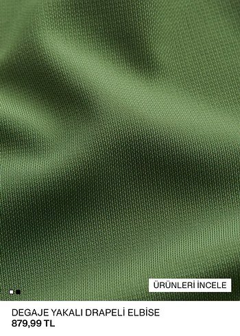 H&M H&M Drapelii ince askılı Uzun Elbise