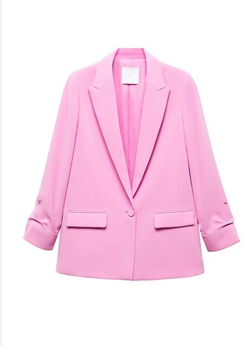 Mango Düğmeli Kadın Blazer Ceket