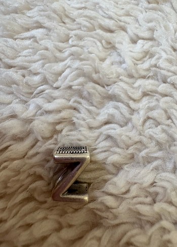 Pandora 925 Ayar Gümüş Z Harfi Charm - Görsel 4