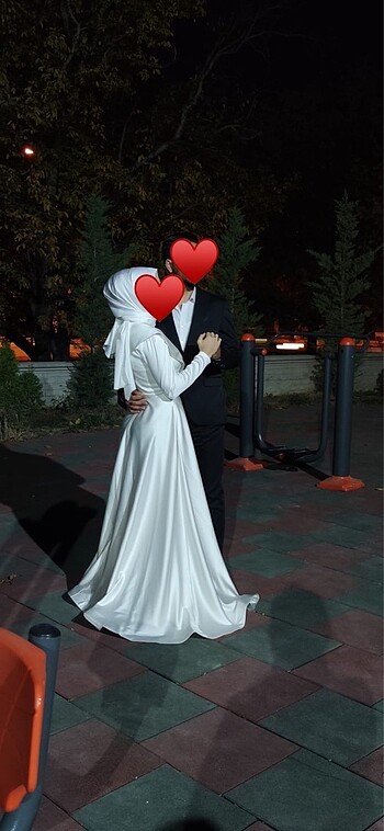 40 Beden beyaz Renk Beyaz nikah abiyesi