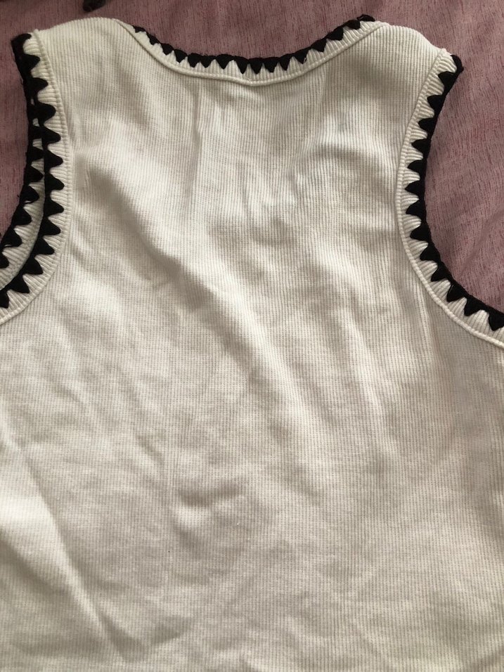 işlemeli Nakışlı Bohem Kadın Atlet - Görsel 2