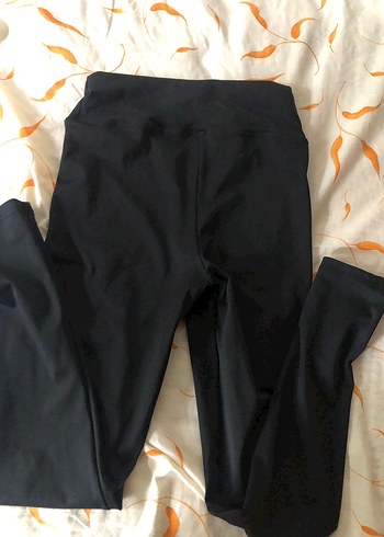 Siyah Basic Kadın Tayt - Görsel 2