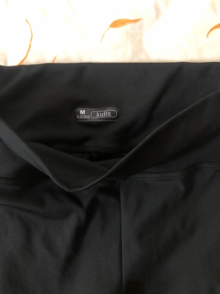 Siyah Basic Kadın Tayt - Görsel 3