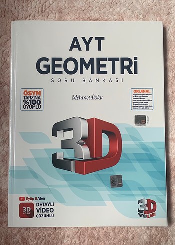 AYT Geometri 3D sıfır