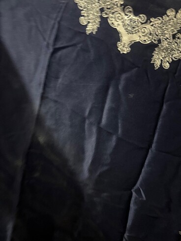  Beden Lacivert Eşarp İpek Silk