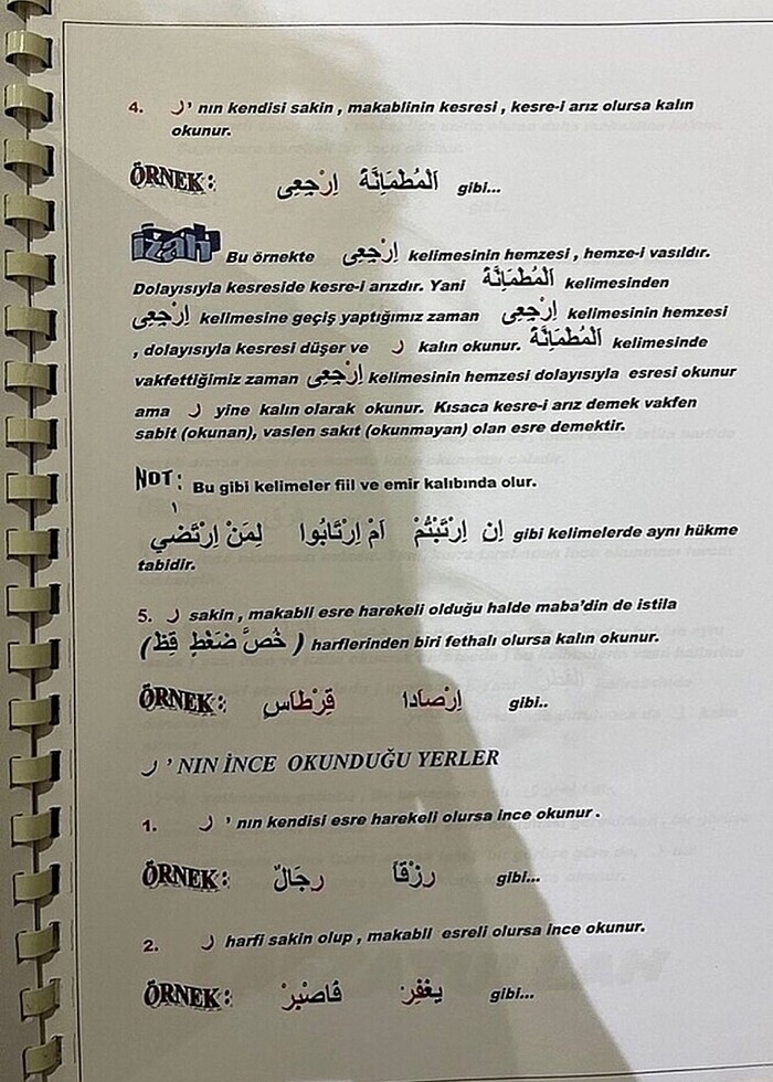 TECVİD ESASLARI DOSYALI KİTAP ŞEKLİNDE - Görsel 5