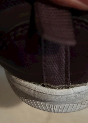 orjinLumberjack Mor Bağcıklı Kadın Spor Ayakkabı defolu - Görsel 6