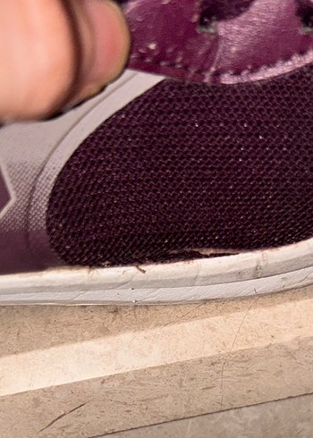 orjinLumberjack Mor Bağcıklı Kadın Spor Ayakkabı defolu - Görsel 11