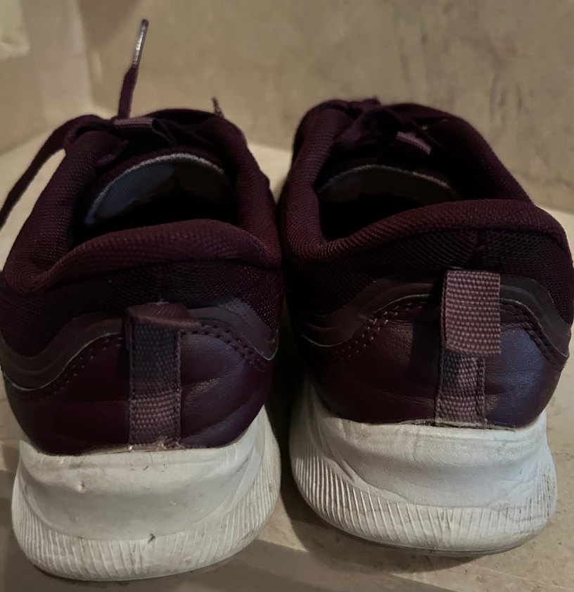 orjinLumberjack Mor Bağcıklı Kadın Spor Ayakkabı defolu - Görsel 5