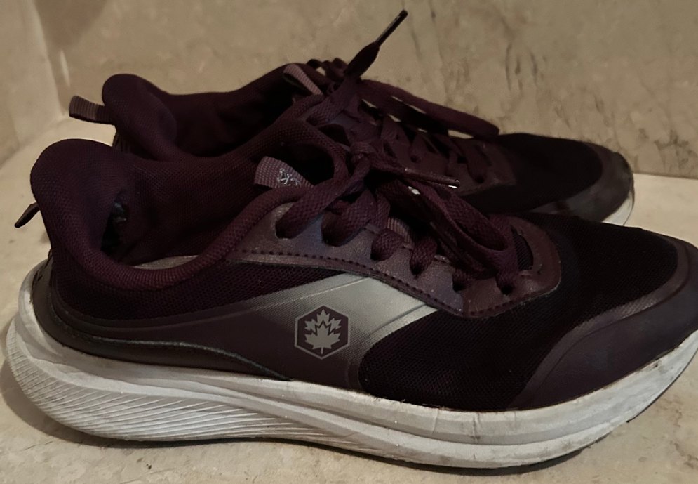 orjinLumberjack Mor Bağcıklı Kadın Spor Ayakkabı defolu - Görsel 3