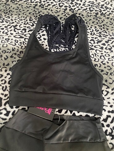 Fashion Angel takım spor tayt