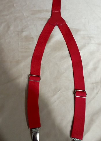 Kırmızı Çocuk Askısı Tokalı - Görsel 4