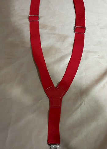 Kırmızı Çocuk Askısı Tokalı - Görsel 2