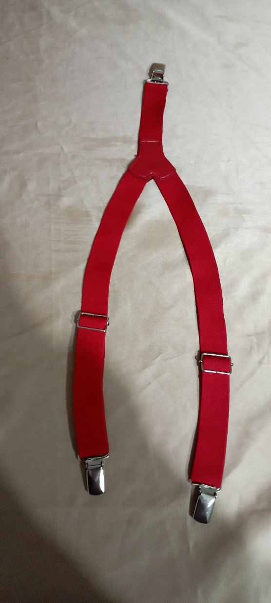 Kırmızı Çocuk Askısı Tokalı - Görsel 4