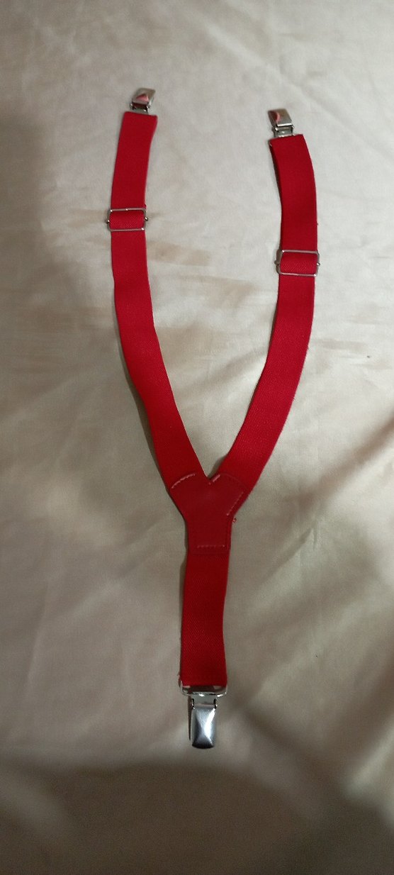 Kırmızı Çocuk Askısı Tokalı - Görsel 3