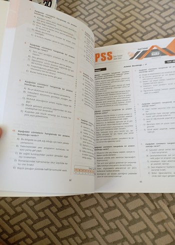 Beden Renk 2024 KPSS Tüm Dersler Tek Kitap Yaprak Test