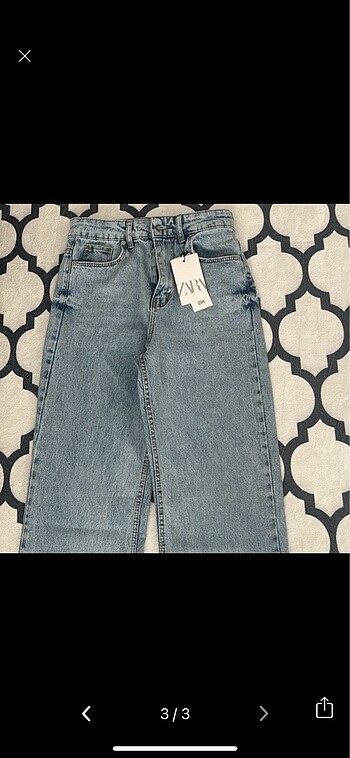 28 Beden Zara kot jean