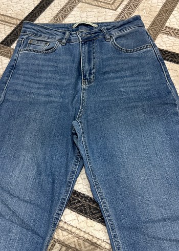 Addax Gri Tonlu Kadın Normal Kesim Denim Pantolon