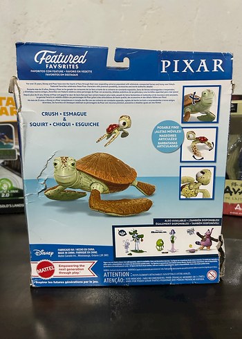 Beden Renk Mattel Disney Pixar Kayıp Balık Nemo Kaplumbağa