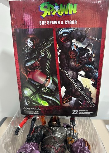  Beden Mcfarlane Cygor ve Spawn She Spawn