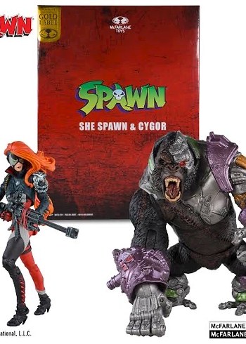 Mcfarlane Cygor ve Spawn She Spawn