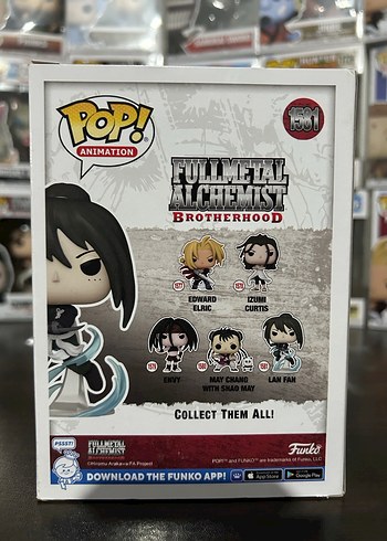 Beden Renk Funko POP! Anime Fullmetal Alchemist Lan Fan