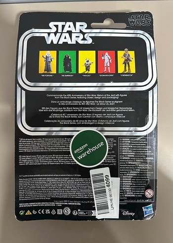  Hasbro Star Wars Black Emperor Palpatine
