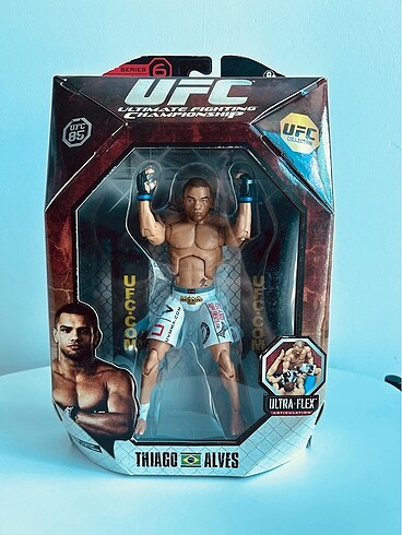 UFC MMA Boks Thiago Alves Kafes Dövüşçüsü Figür 2010