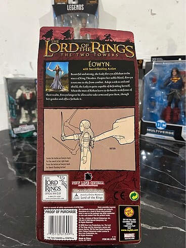  Toybiz Lord Of The Rings LOTR Eowyn Figür