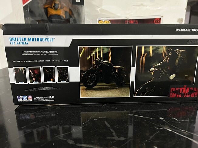 Beden Mcfarlane DC Multiverse The Batman Drifter Motorcycle