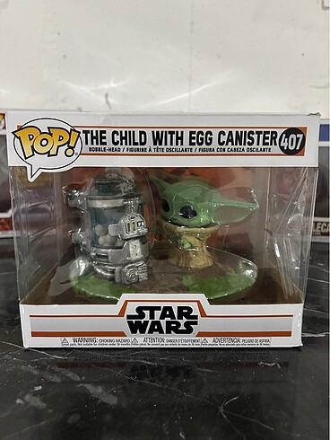 Funko POP! Star Wars Grogu With Egg Canister