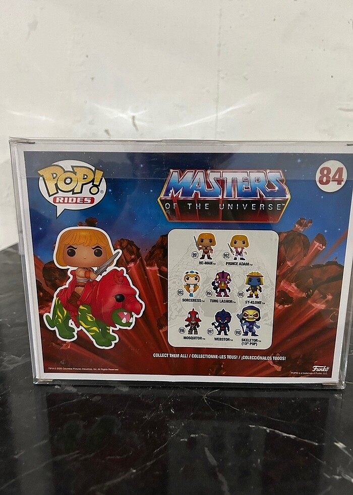 Funko POP! MOTU He-Man On Battlecat - Görsel 2