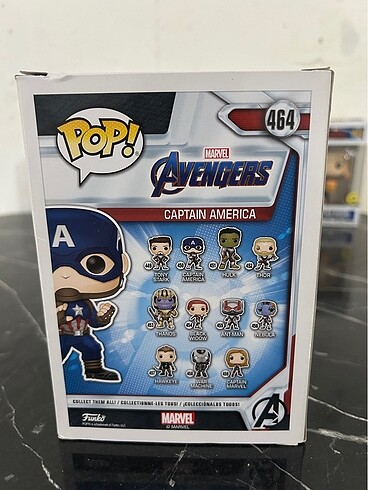  Beden Funko POP! Marvel Avengers Captain America