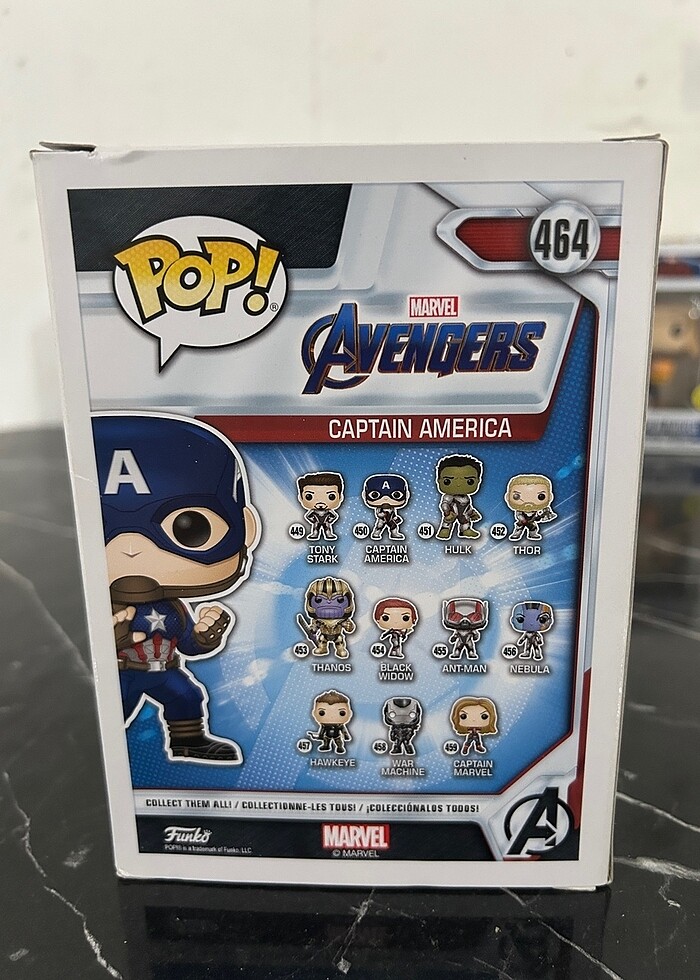 Funko POP! Marvel Avengers Captain America - Görsel 3