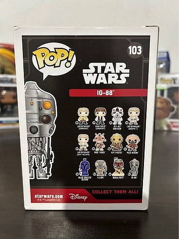 Beden Funko POP! Star Wars IG-88 Exclusive