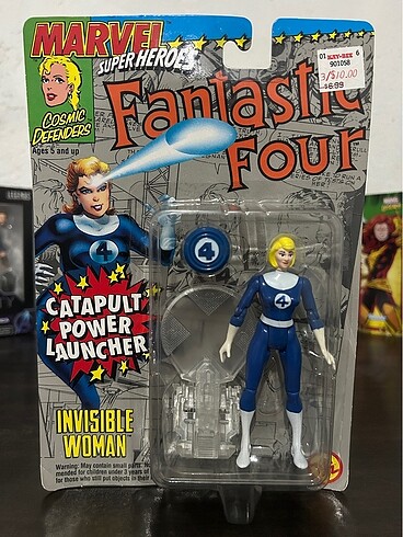 Toybiz Marvel Fantastic Four Invisible Woman