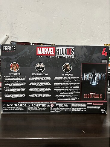 Beden Hasbro Marvel Legends Iron Man 3 Set