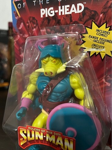 Beden Mattel MOTU Heman Pighead