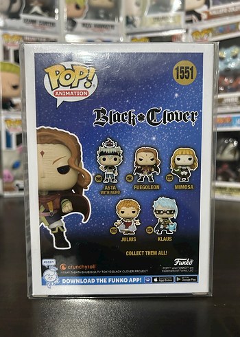  Beden Renk Funko POP! Anime Black Clover Fuegoleon