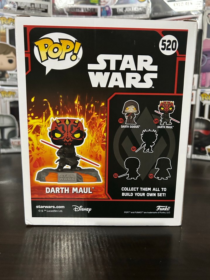 Funko POP! Star Wars Darth Maul Deluxe - Görsel 3