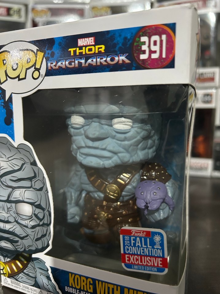 Funko POP! Marvel Thor Ragnarok Korg ve Miek - Görsel 5