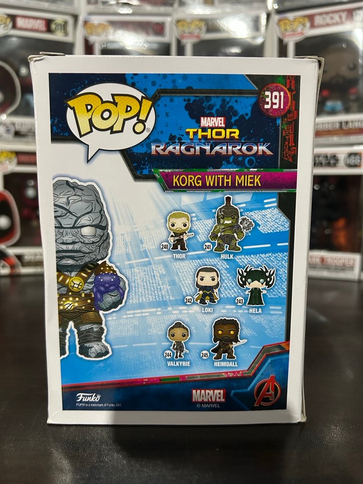 Funko POP! Marvel Thor Ragnarok Korg ve Miek - Görsel 3