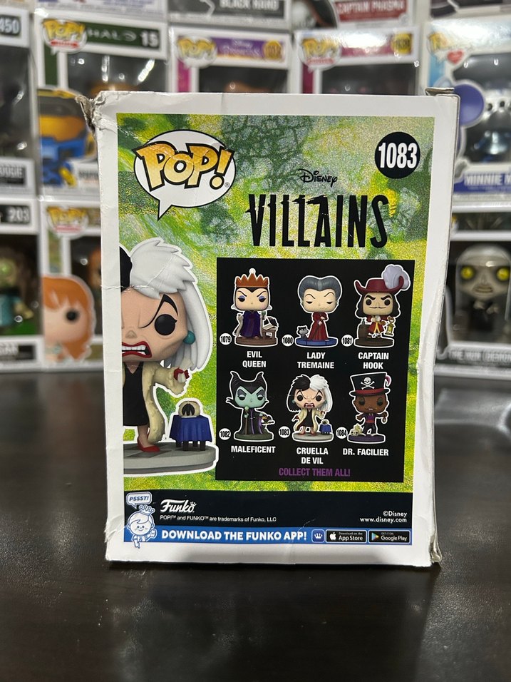 Funko Pop! Disney Villains Cruella De Vil - Görsel 3